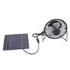 5W Solar Panel 5V High Performance Monocrystalline Solar Panel Charger with 4 Inches Fan for Outdoor Security Camera