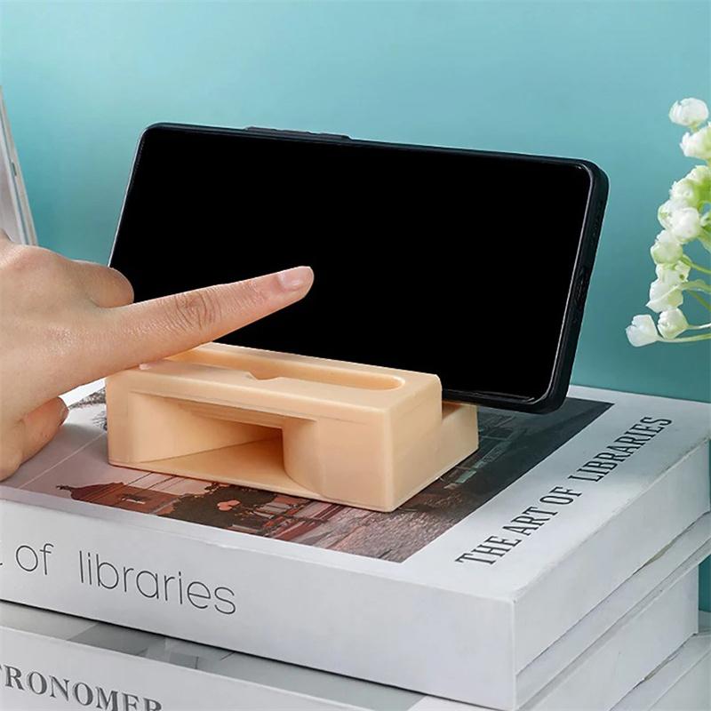 Mini Mobile Phone Sound Amplifier Stand Plastic Cell Phone Stand With Sound Amplifier Portable Phone Holder Desk Support Stand