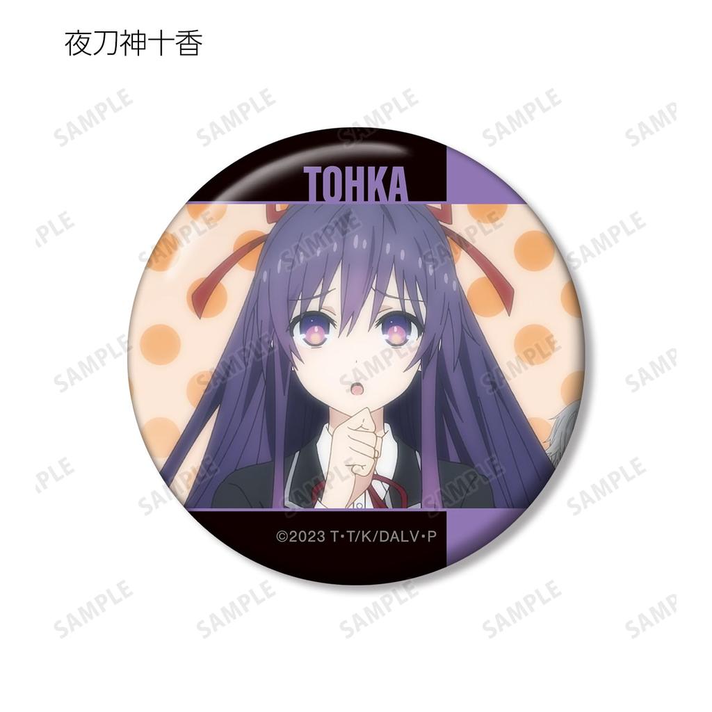A Live Anime Trading Scene Can Badges Box of 12 "Date V"