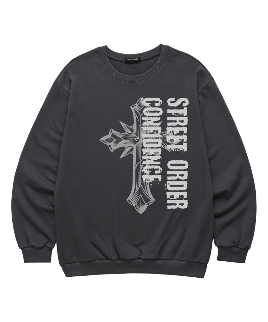 VANNWORKS Confidence Sweatshirt (Vls0213) Charcoal (Type B)