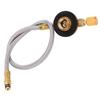 Copper Furnace End Accessory Valve with Tube Outdoor Flat Gas Tank Control Switch