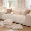 Rabbit Velvet Autumn and Winter Sofa Cushion Winter Thickened Plush Cushion Non-Slip Leather Sofa Cover New Cover Cloth