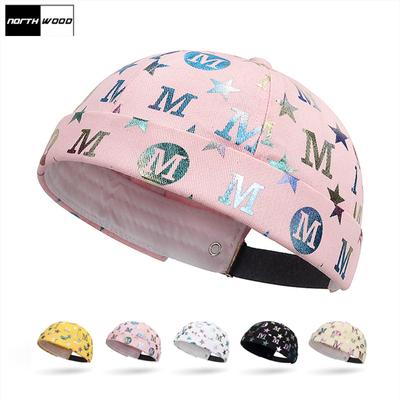 Northwood Young Trend Hot Stamping Beanie Mütze für Männer und Frauen Hip-Hop-Stil Street Top Melonenhaut Mütze