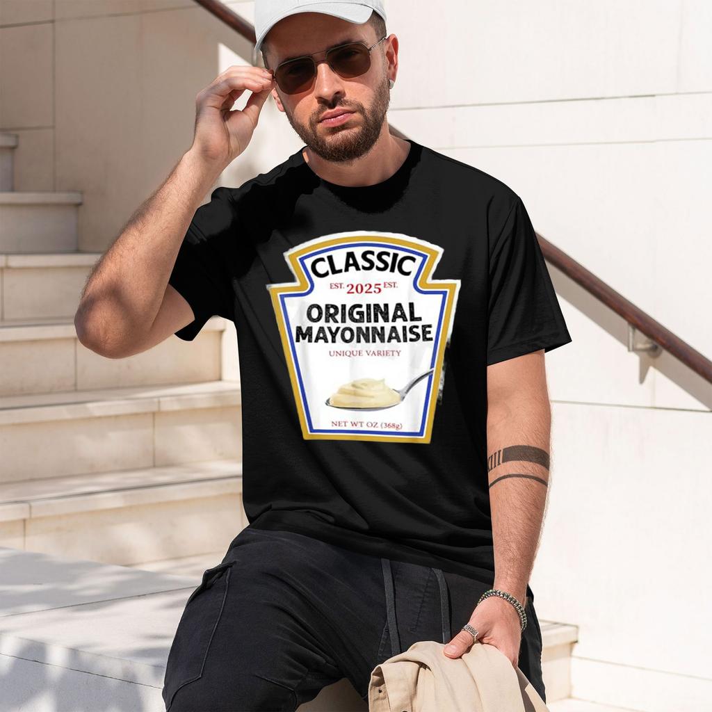 2026 Nuovo Costume di Gruppo Fai da Te per Halloween Maglietta Mayo Condiunisext A Tema Divertente Outfit Novità Halloween Grafica di Squadra T-shirt