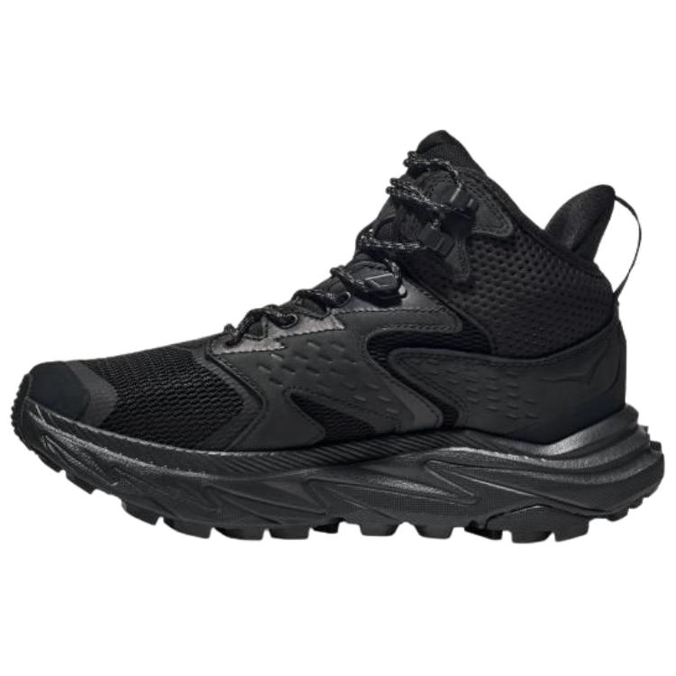 HOKA One One Anacapa 2 Gtx Wide Versatile Comfortable Durable Waterproof Breathable Lightweight Hiking Shoes Women Hiking Shoes Black 1155250-BBLC