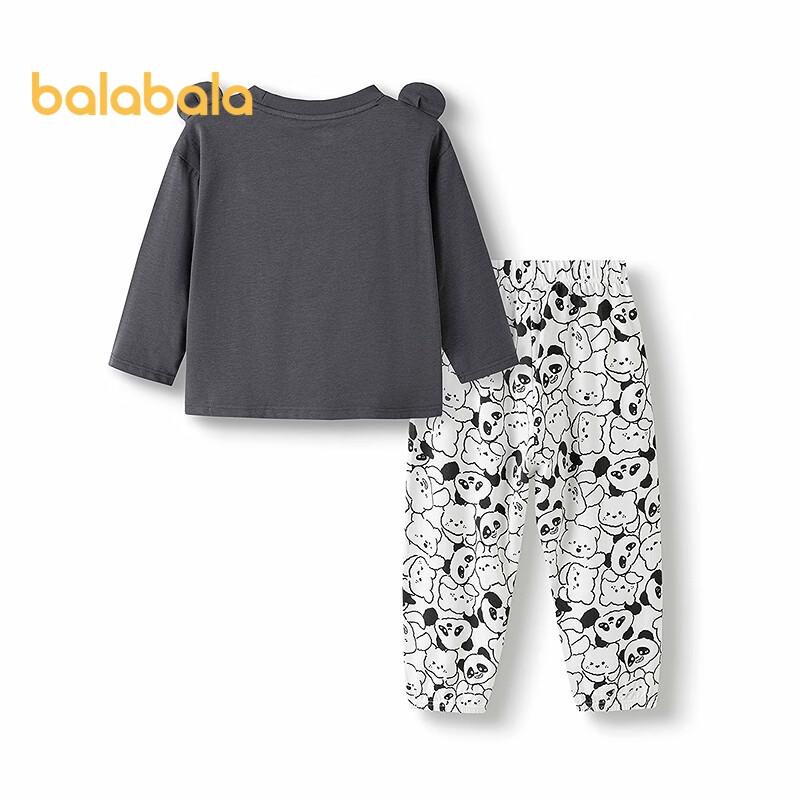 

Balabala Unisex Kids Autumn Long Sleeve Pajama Set 140