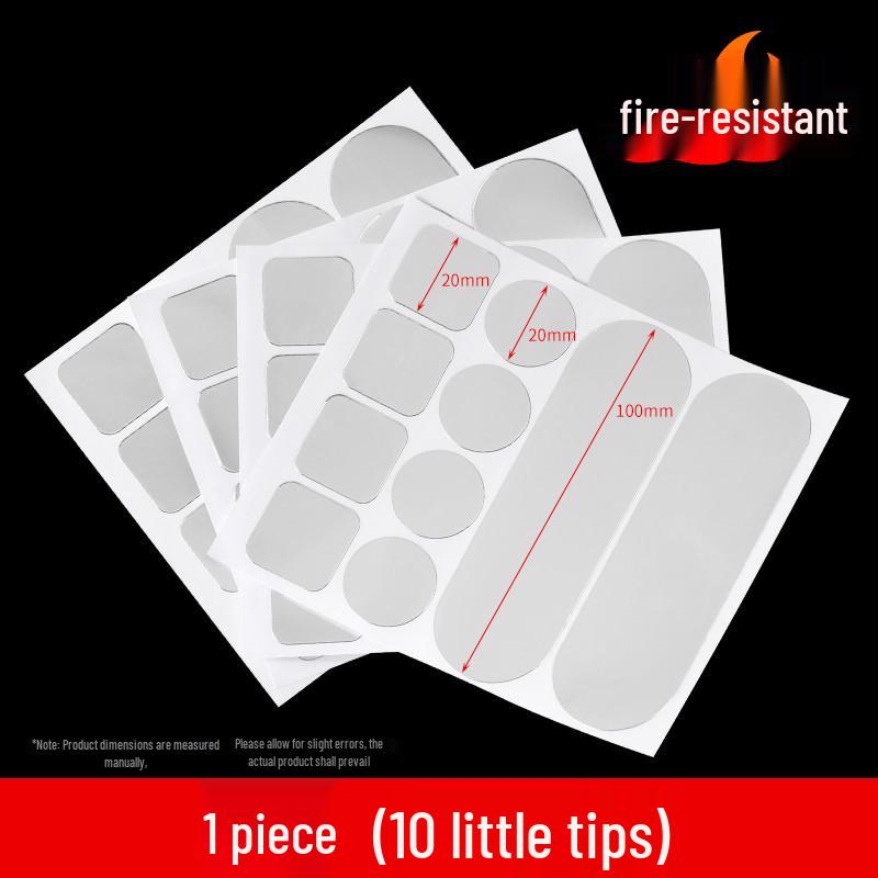 Утолщенная высокотемпературная водонепроницаемая лента из алюминиевой фольги для ремонта протечек