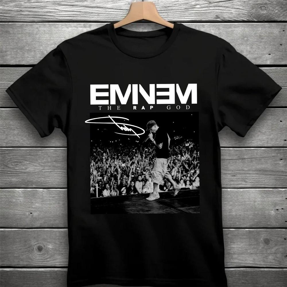 Eminem Rap T-skjorte Unisex S-3XL, Slim Shady-skjorte, Gave til fan, Hip Hop-skjorte.