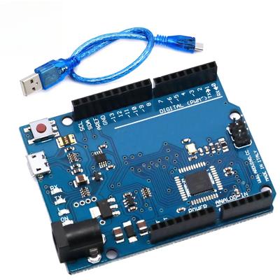 Leonardo R3 Microcontroller Original Atmega32u4 Development Board With USB Cable Compatible For Arduino DIY Starter Kit