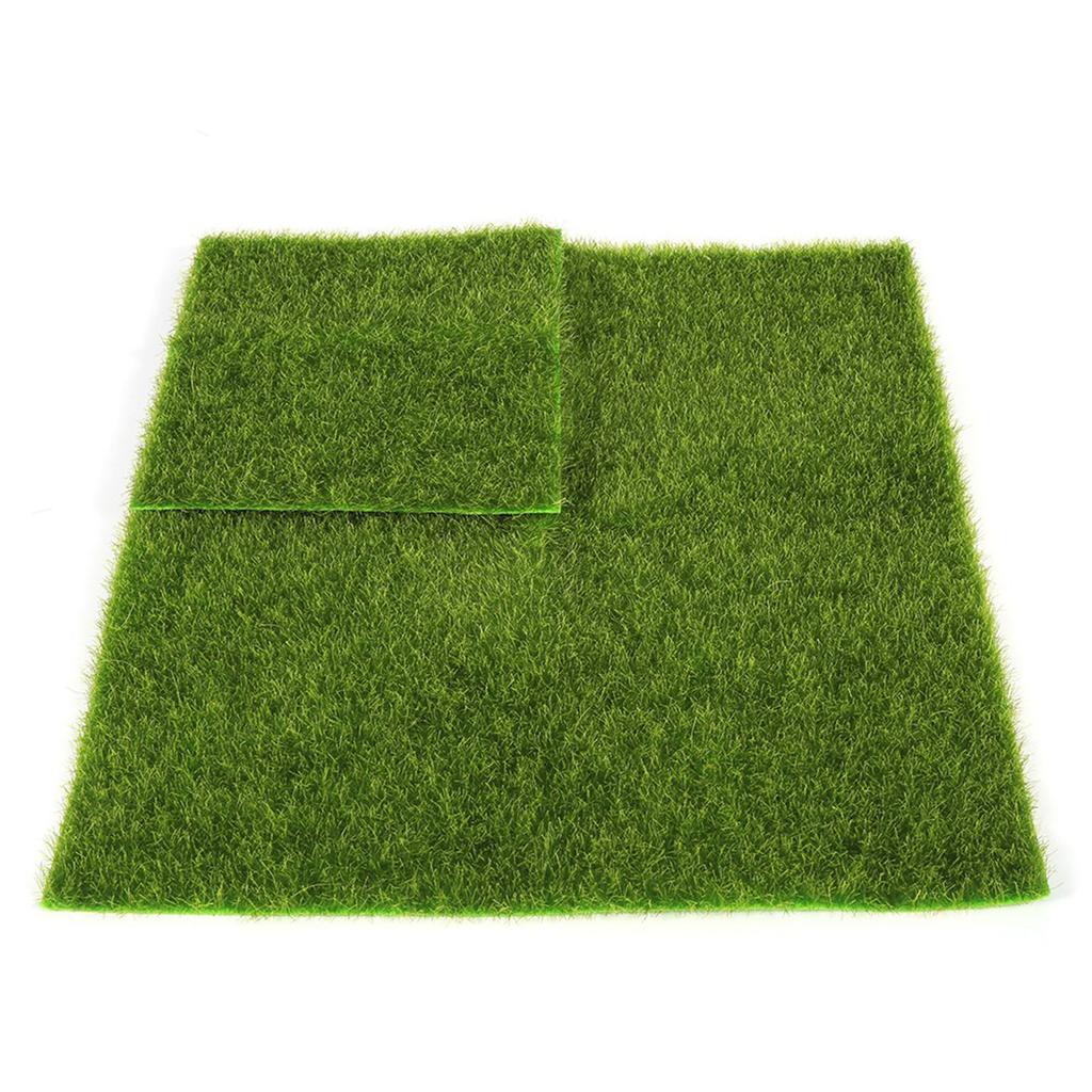 2 Sizes Synthetic Artificial Grass Mat Turf Lawn Garden  Landscape Ornament Home Decor Artificial Grass Artificial Turf