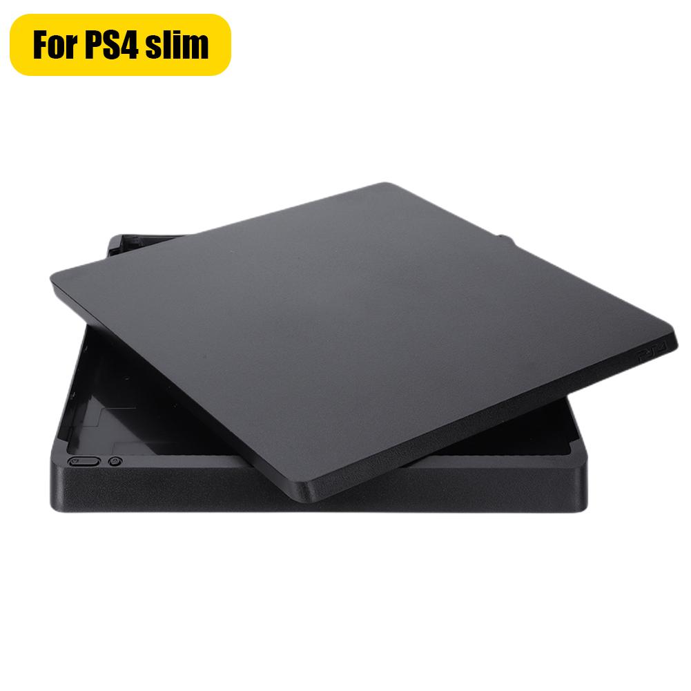 

Plastic Front Bottom Shell Replace Black Replacement Upper Bottom Cover Housing Case for PS4 1200/PS4 SLIM/PS4 Pro