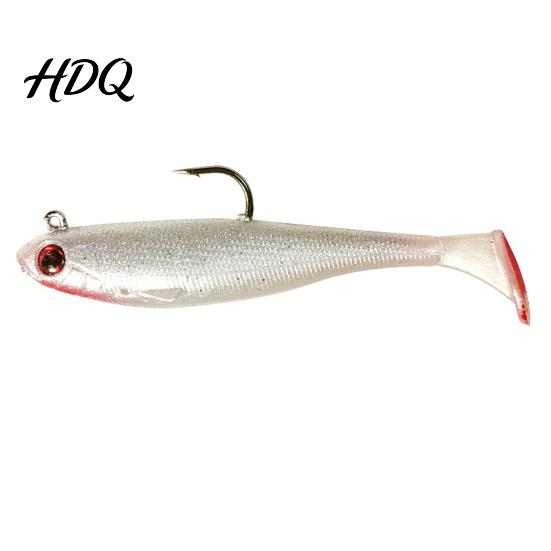 Paddle Tail Bait 6.5CM/6G 9CM/12G T-Tail Bionic Soft Lure Realistic Slow Sinking with Durable Fishing Lure Tail Artificial Swimbait for Freshwater