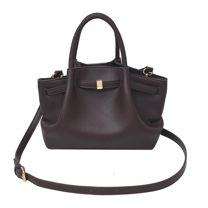 Wholesale Niche Design Pleated Portable Bucket Bag Women's Temperament Commuting Simple Wind High Quality Messenger Bag