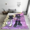 Murder Drones N and Uzi Fleece Throw Blanket  Blanket for Home Travel Warm Bedroom Quilt