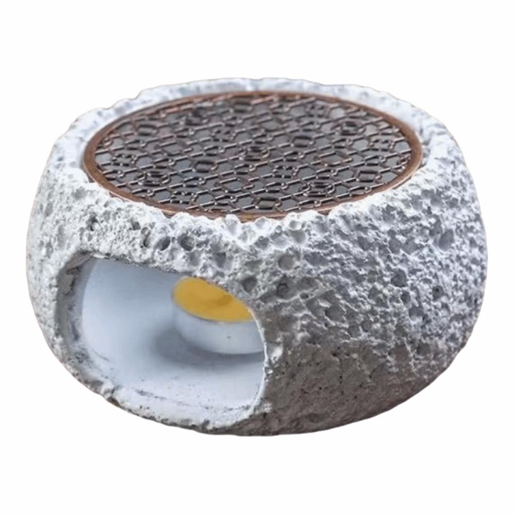 Stone-Look Candle Warmer Cement Fumigation Furnace Aromatherapy Burner Home Decoration