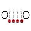Quick Release Fixed Screw Buckle for Car Surround Modification Exterior Accessory for Front Bumper Reinforcement