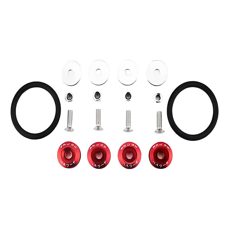 Quick Release Fixed Screw Buckle for Car Surround Modification Exterior Accessory for Front Bumper Reinforcement