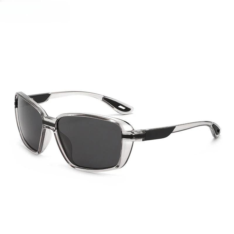 Retro Square Frame Sports Polarized Sunglasses Women's Men's Cycling Hiking Outdoor Travel UV400 UV Protection Trendy Eyewear