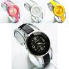 Unisex Bracelet Watch Quartz Analog Wristwatch In Vibrant Candy Colors For Everyday Style