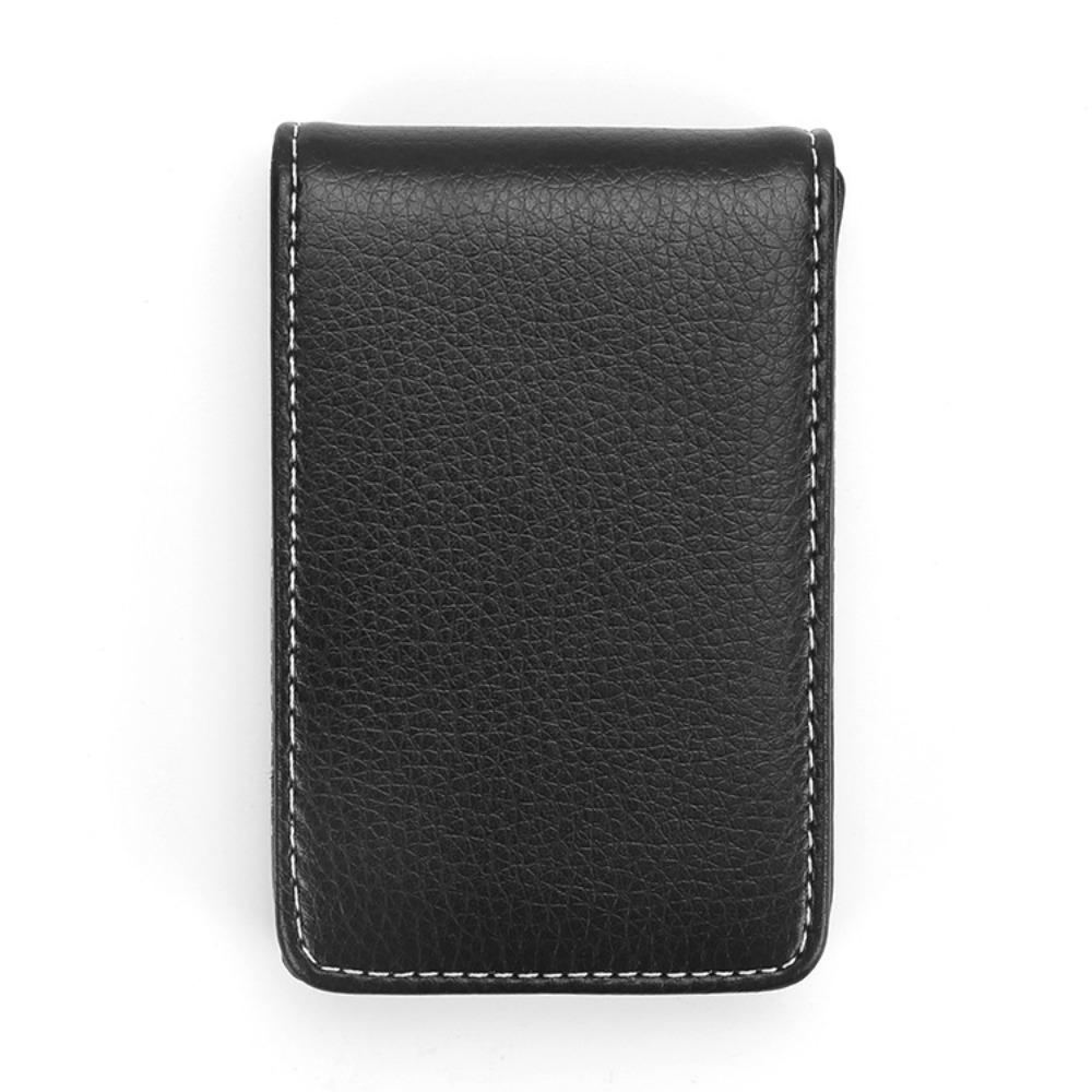 Elegant Design Thermal Dye Sublimation Card Case PU Leather Magnetic Business Card Box  Credit Card