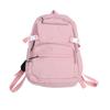 Women Travel Backpack Zipper Waterproof Adjustable Shoulder Strap Casual Carry On Laptop Backpack Pink 16in
