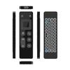 2 In 1 Air Mouse Voice Control RGB Backlit 2.4G Wireless Air Mouse Remote Control with 6-axis Gyroscope USB Receiver