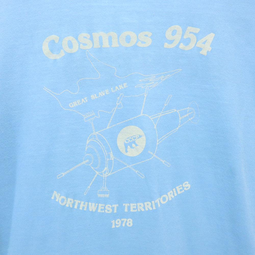 Canadian Plofile 70s vintage Short sleeve T-shirt M blue Men's Used