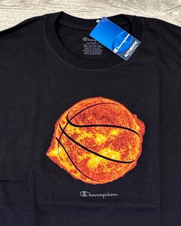 Champion Fire Basketball Tee Athletic T- Shirt Size XL Brand New with Tags S