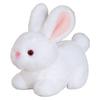 Stuffed Animal Rabbit Doll Couch Decors Soft Toy Baby Toy for Toddlers Emotion Smooth Christmas Gift  White 20cm