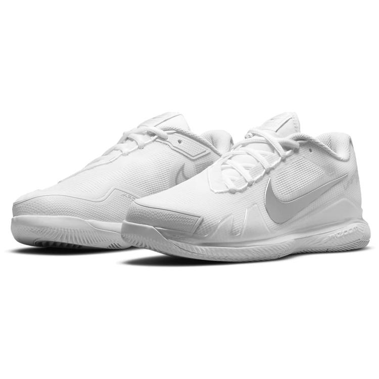 New Nike Court Air Zoom Vapor Pro Hc White Silver Women's CZ0222-108