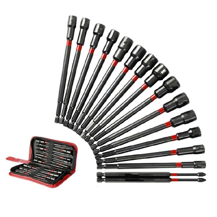 Magnetic Metric Nut Driver for Various Applications 6Inches Long Nut Driver 1