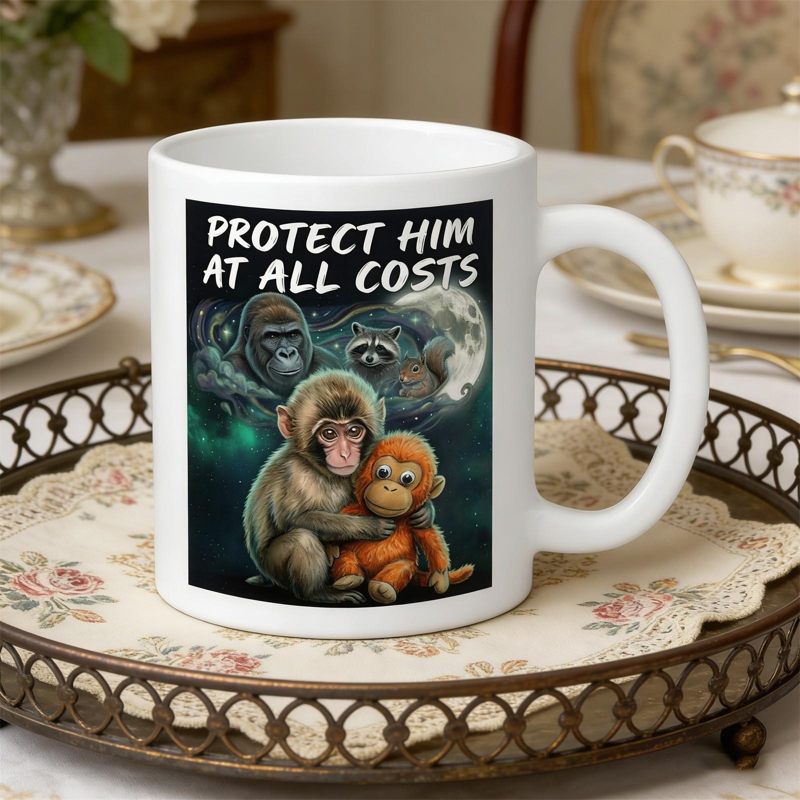 Him At All Costs Fun Animal Mug: And Humor Hidden Within One Size