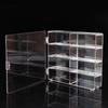 1X Acrylic Hot Wheels Car Storage Box For Diecast 1/64 Storage Displays Dustproof Educational Kid Boys Toys For Children Gift