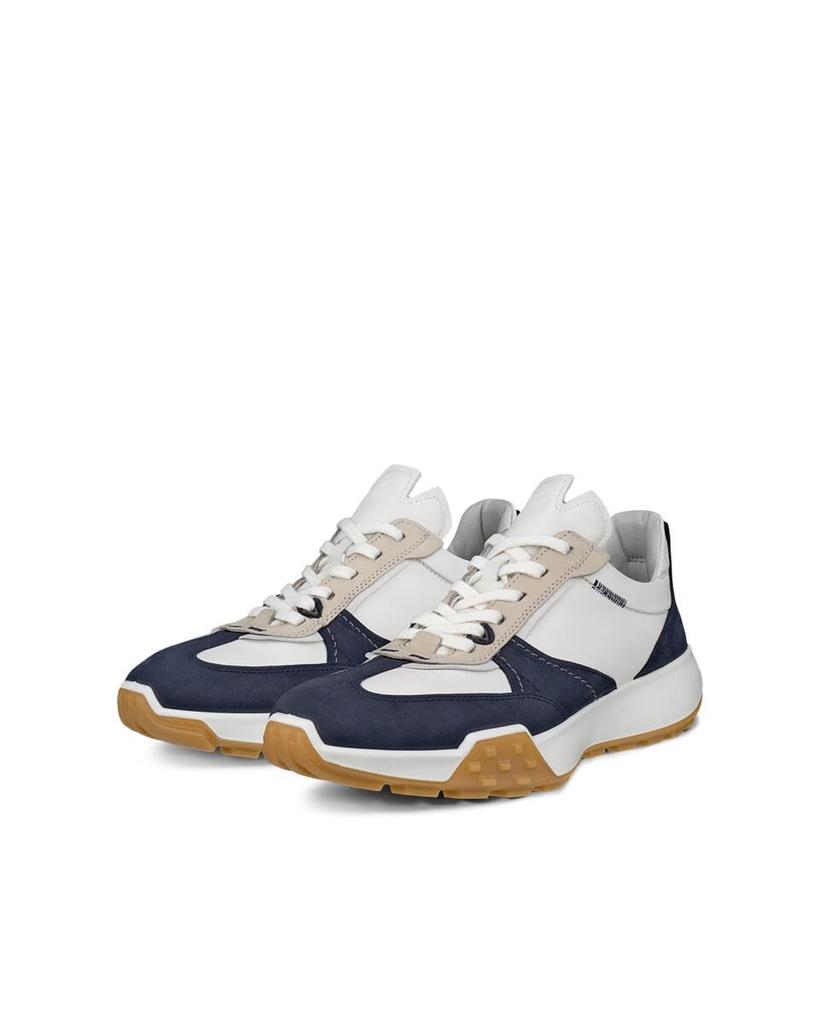 Sneaker Boots Retro Sneakers Genuine Leather Casual Sneakers Cm 3E [Echo] Men's MARINE/GRAVEL/WHITE 28.0