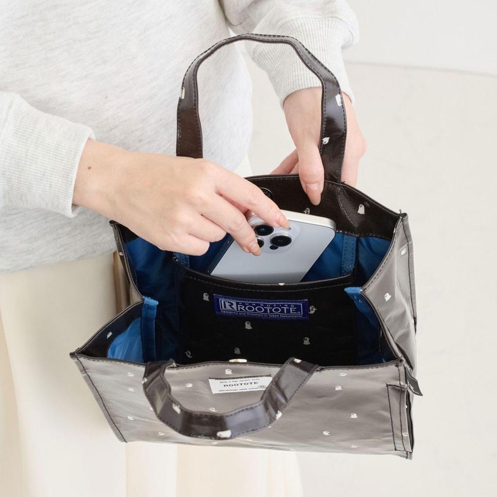 Mini Tote Lunch or Laminated EU Square 3534 Women's Bag, Bag, Sub-Bag, Freestanding, Exterior, Laminate, 3526, 3530,