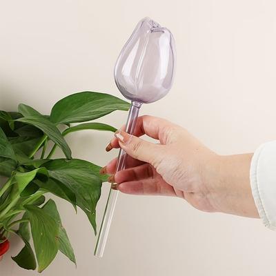 Průhledné tulipánové zavlažovací koule pro rostliny Úspora vody Květináče Zavlažovací artefakt Domácí zahrada