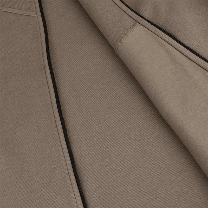 New Nike AS W NSW TCH FLC WR FZ HDY Jacket Women's Brown FB8339-233