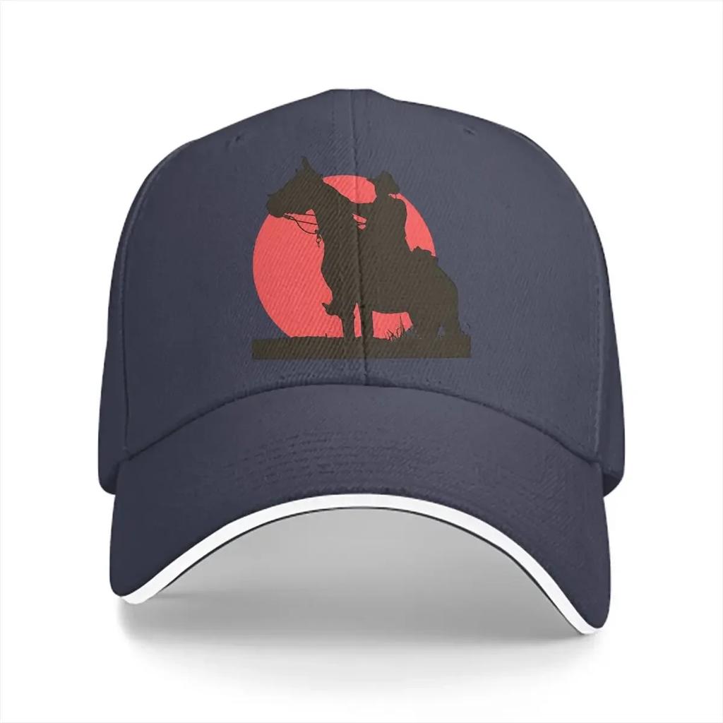 Horse Solid Color Baseball Caps Peaked Cap Yellowstones Dutton Ranch Sun Shade Hats Unisex Women