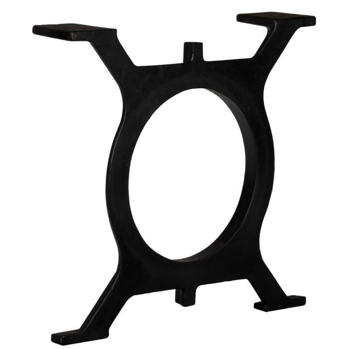 VidaXL Coffee Table Legs 2 Pcs O-Frame Cast Iron
