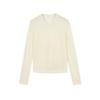 LESS 2024 Fall Slim-Fit Round Neck Long Sleeve T-Shirt