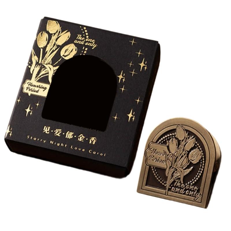 Vintage Paper Clip Metal Binder Clip for Journaling and Scrapbooking Metal Paper Clamp for Organizing File Photo Paper