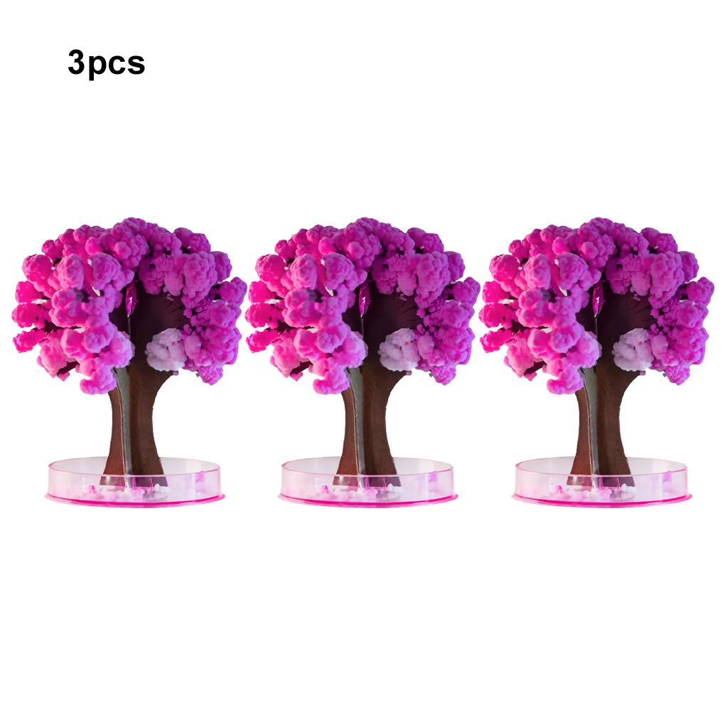 

3 шт. Волшебная растущая рождественская елка DIY забавный рождественский подарок игрушка для взрослых детей домашний фестиваль вечеринка декор реквизит мини-елка