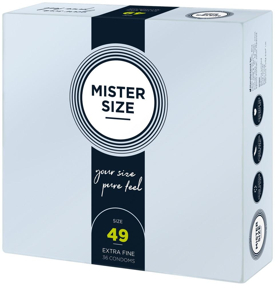 Mister Size Premium 49mm Condoms - 36-Pack Value Bundle