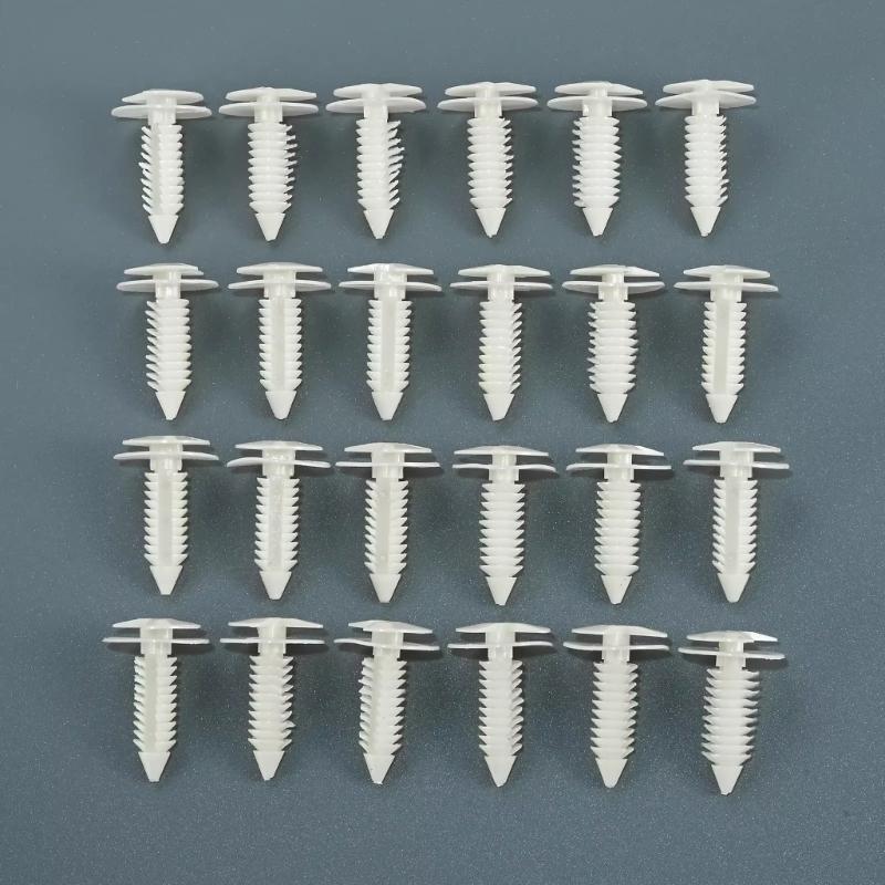 Upgrades Car Door Clip Set 30PCS Ergonomic Installation Nylon Fasteners Prevent Rattle & Movement for Automotive 363137