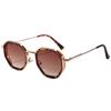 New Steampunk Sunglasses Men's Metal Polygon Large Frame Trendy Sunglasses Men's M5242