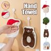 Hand Towel Absorbent Hand Cloth Hand Towel for Kitchen Bathroom Hand Cloth Cartoon Hand Towels Convenient Hanging Towel for Hand