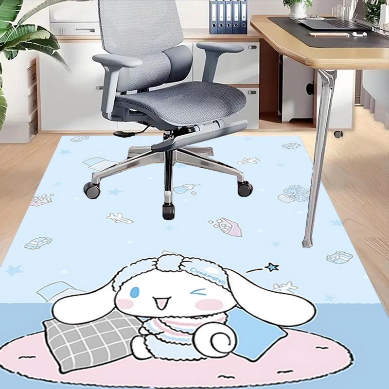 1pc CINNAMOROLL Carpet Office Rug Outdoor Mat Home Decor Area Carpet Festival Gift Office desk chair carpet