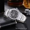 Men's Multifunctional Waterproof Quartz Watch with Steel Band and Luminous Display