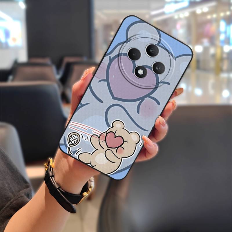 Back Cover Anti-knock Phone Case For OPPO Reno12F 5G/Reno12 FS/F27 5G Couple Cute Dirt-resistant Soft Case Full Wrap TPU