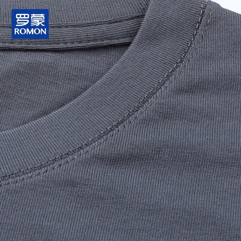 Romon Men's Pure Cotton Casual Short Sleeve T-Shirt